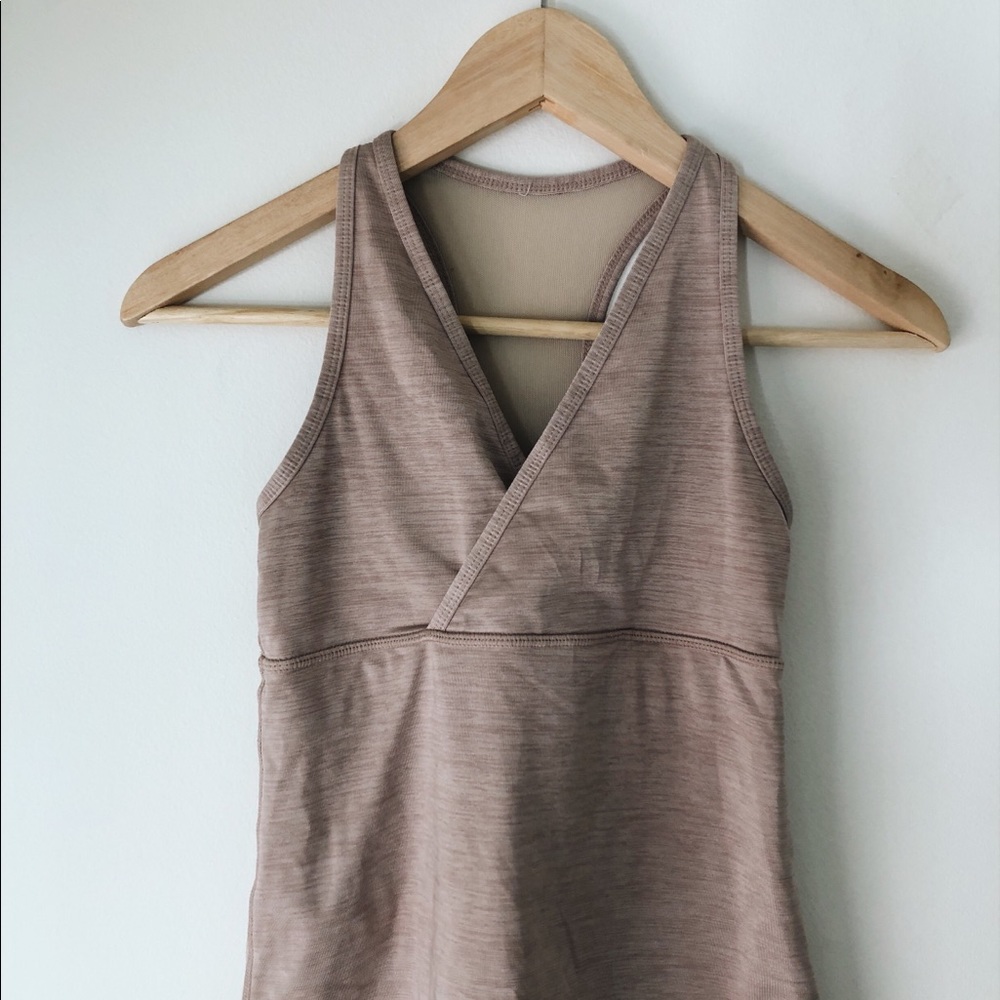 Crossed Old-School Lulu Tan Tank Top
